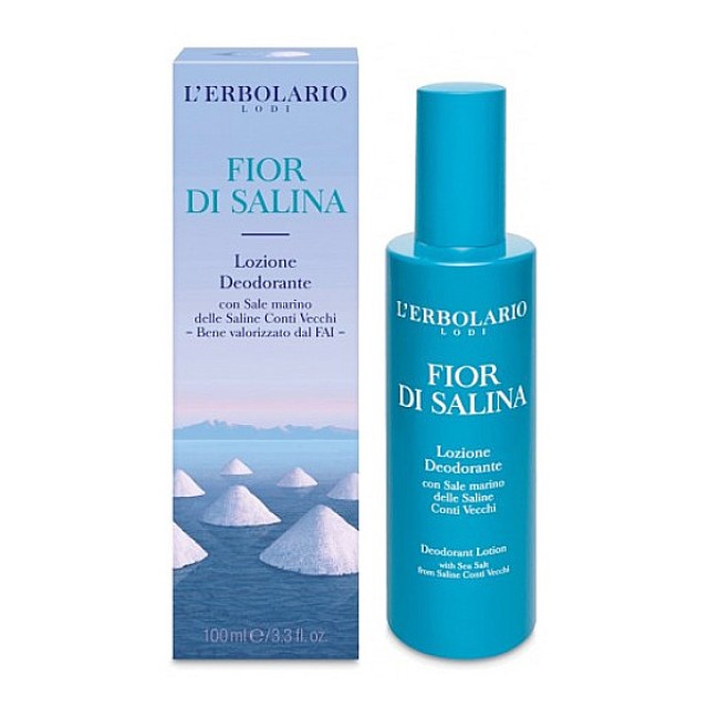 L'Erbolario Fior di Salina Αποσμητική Λοσιόν 100ml