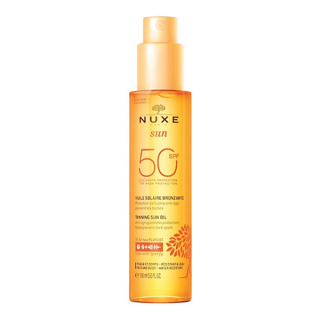 Nuxe Sun Tanning Sun Oil SPF50 150ml