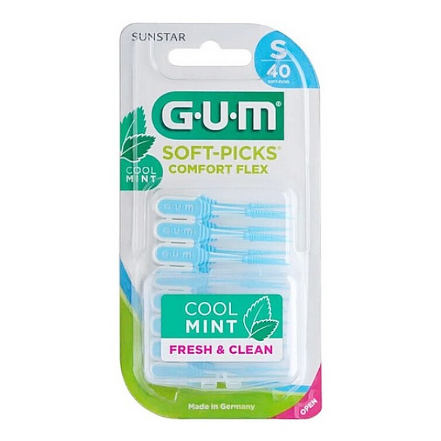 Gum Soft-Picks Comfort Flex Μεσοδόντιες Οδοντογλυφίδες Small 40 τεμάχια