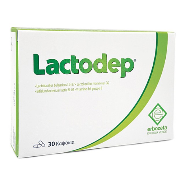 Erbozeta Lactodep 30 capsules