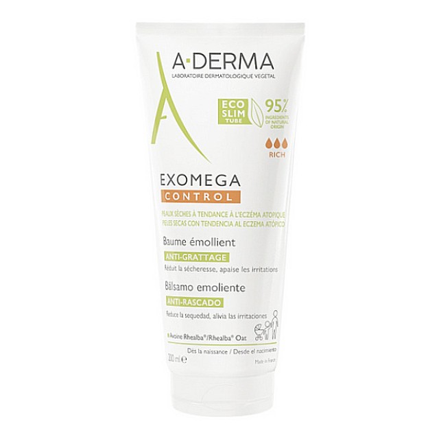 A-Derma Exomega Control Emollient Balm 200ml