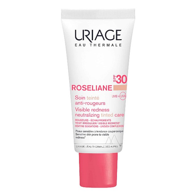 Uriage Roseliane Visible Redness Neutralizing Care SPF30 Tinted 40ml