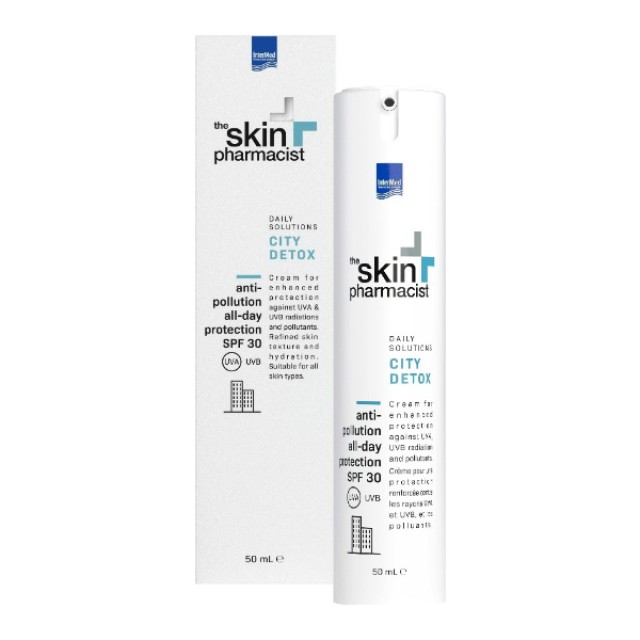 Intermed The Skin Pharmacist City Detox Anti-Pollution All Day Protection Cream SPF30 50ml