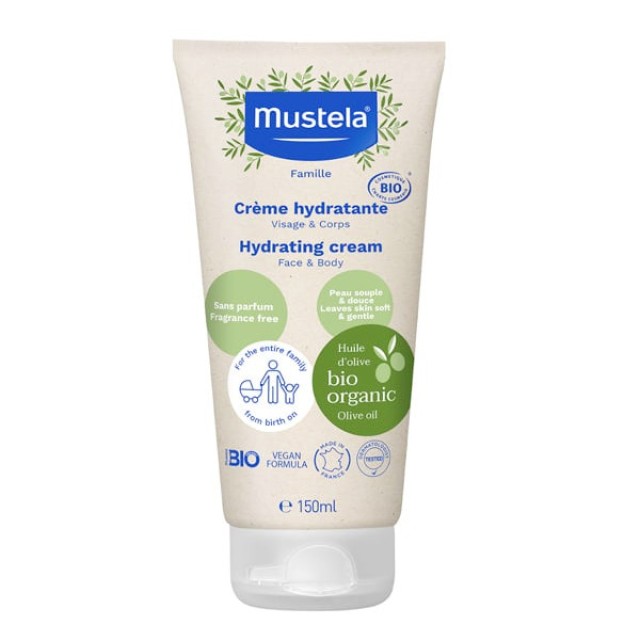 Mustela Bio Hydrating Cream Face & Body 150ml