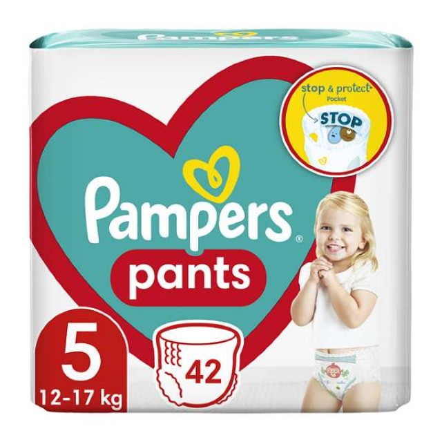Pampers Pants No. 5 (12-17 Kg) 42 τεμάχια