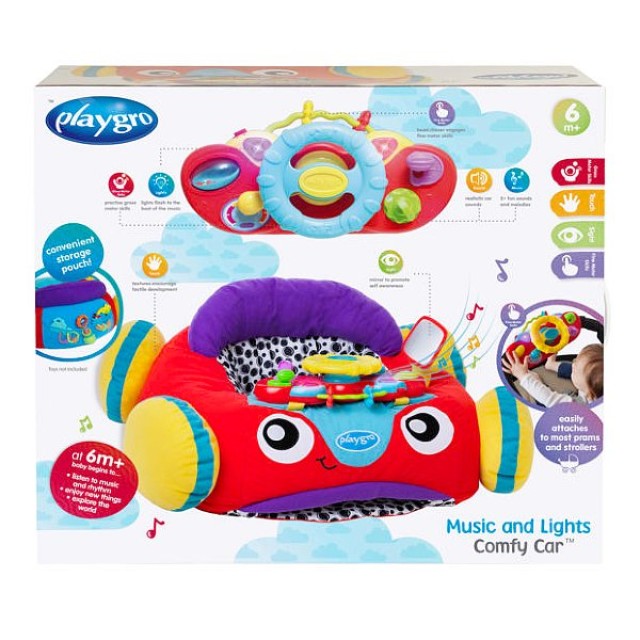 Playgro Music And Lights Comfy Car 6m+