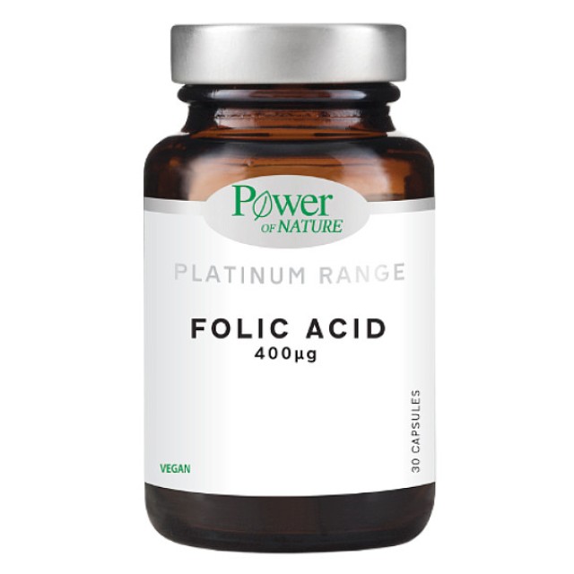 Power Health Folic Acid Methyl Folate 400μg 60 κάψουλες