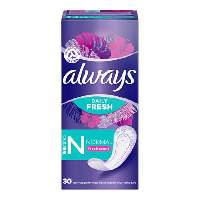 Always Daily Fresh Normal 30 τεμάχια