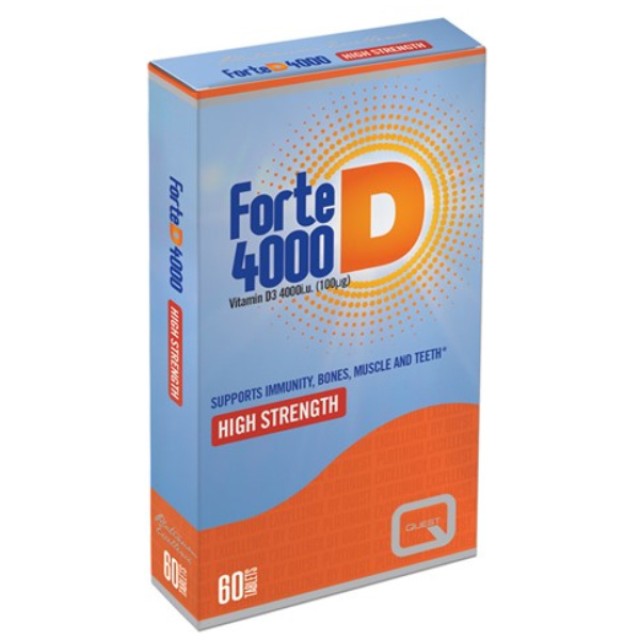 Quest Forte D3 4000iu 60 ταμπλέτες