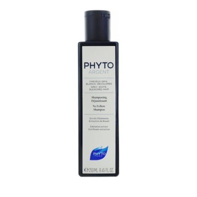 Phyto Argent No Yellow Shampoo Σαμπουάν Μείωσης Κίτρινων Τόνων 250ml