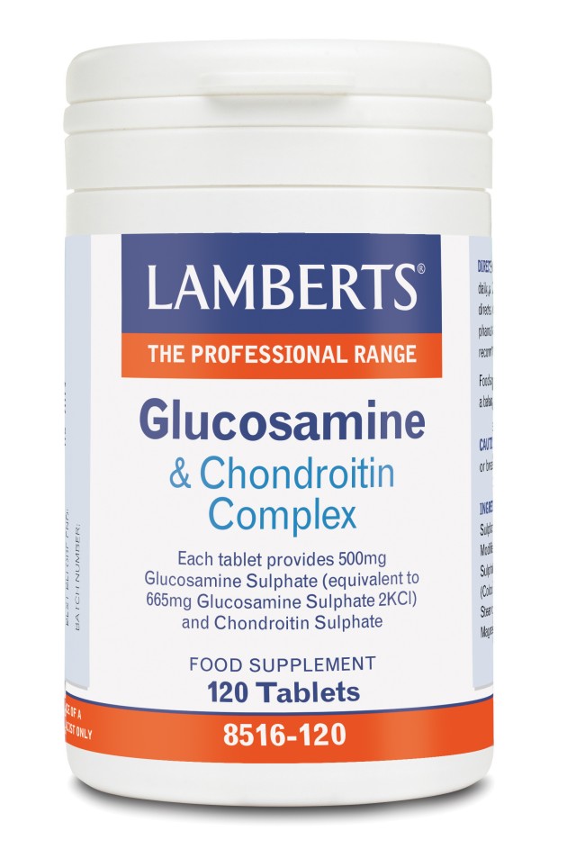 LAMBERTS GLUCOSAMINE CHONDROITIN COMPLEX 120TABS