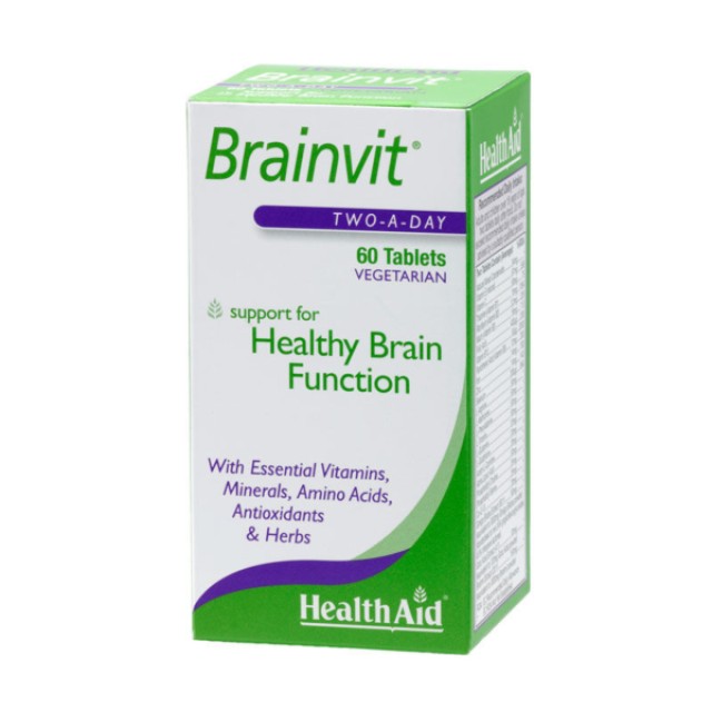 Health Aid Brainvit 60 ταμπλέτες