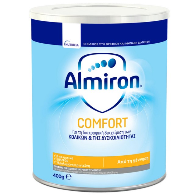 Nutricia Almiron Comfort Γάλα σε Σκόνη 0m+ 400g