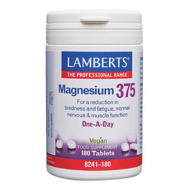 Lamberts Magnesium 375 180 ταμπλέτες