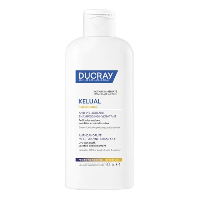 Ducray Kelual Squanorm Dry Dandruff Shampoo 200ml