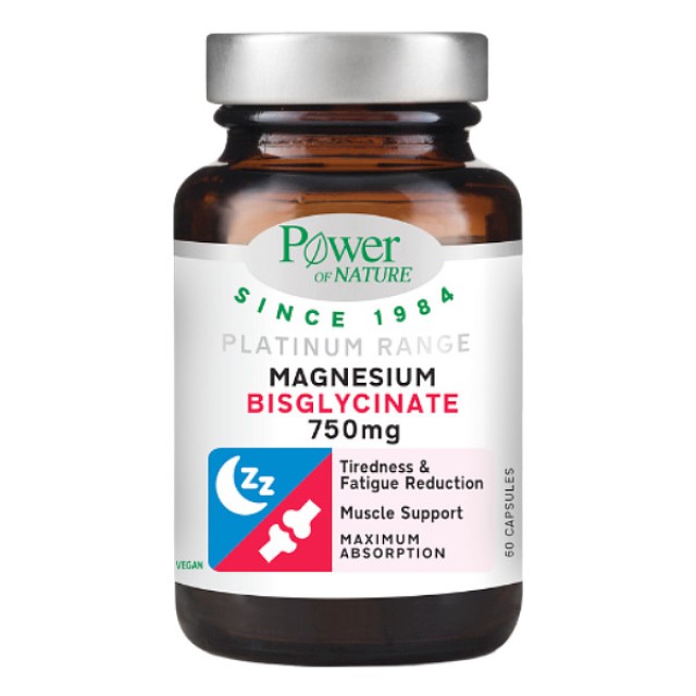 Power Health Magnesium Bisglycinate 750mg 60 κάψουλες