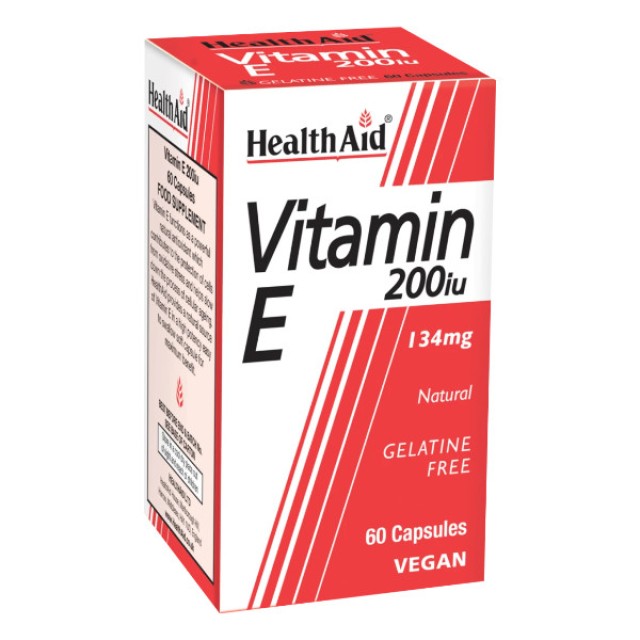 Health Aid Vitamin E 200iu 60 κάψουλες