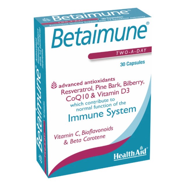 Health Aid Betaimune 30 κάψουλες
