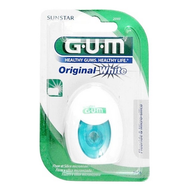 Gum Original White Οδοντικό Νήμα 30m