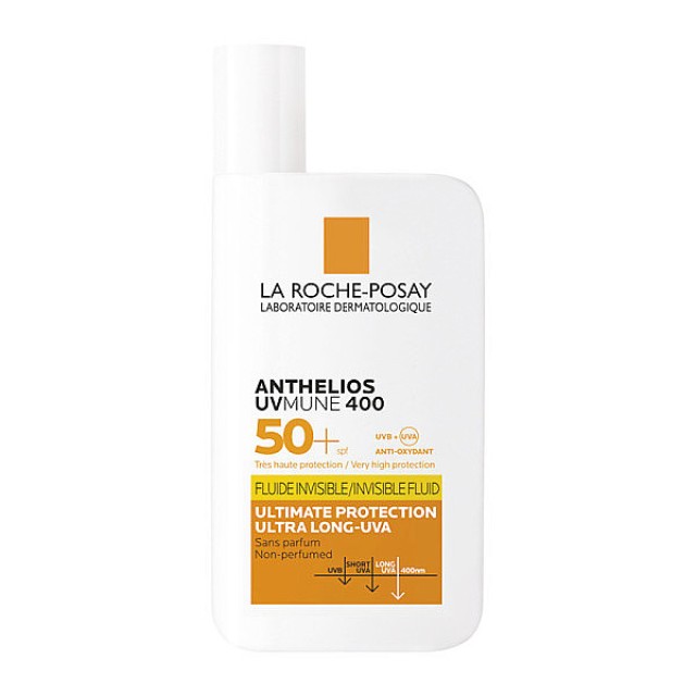 La Roche-Posay Anthelios UVMUNE 400 Invisible Fluid SPF50 χωρίς Άρωμα 50ml