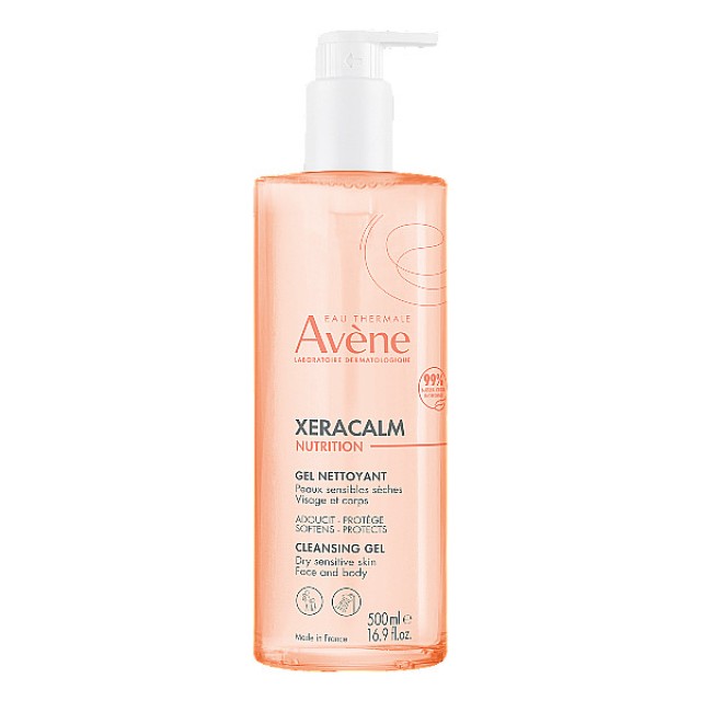 Avene Xeracalm Nutrition Τζελ Καθαρισμού 500ml