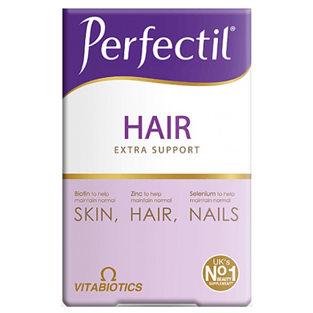 Vitabiotics Perfectil Hair Extra Support 60 ταμπλέτες