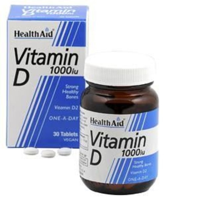 HEALTH AID VITAMIN D3 1000i.u. 30's