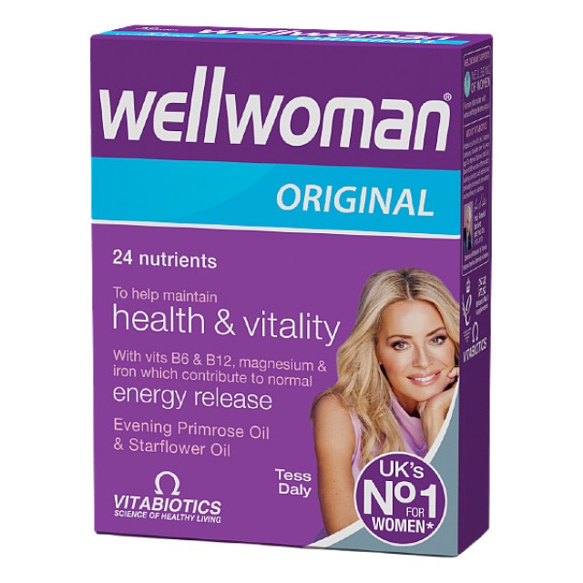 Vitabiotics Wellwoman Original 30 κάψουλες