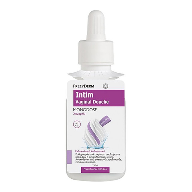 Frezyderm Intim Vaginal Douche Monodose Chamomile pH 4.5 150ml
