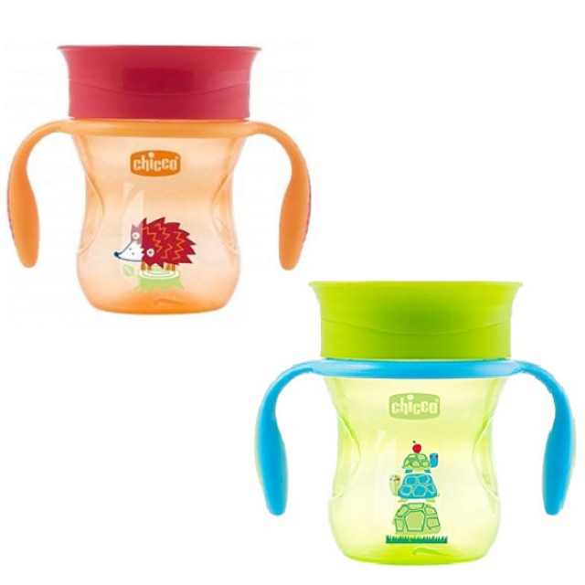 Chicco Cup Perfect Orange or Green 12m+ 200ml