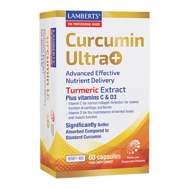 Lamberts Curcumin Ultra+ 60 κάψουλες