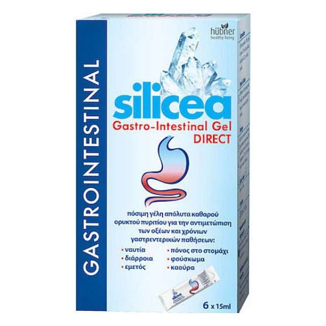 Hubner Silicea Gastro-Intestinal Gel Direct 6x15ml