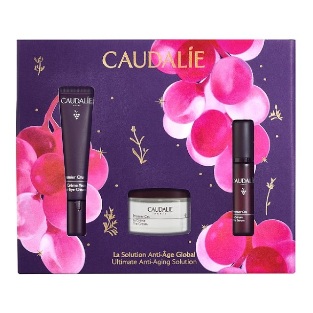 Caudalie Premier Cru The Serum 10ml & The Cream 15ml & The Eye Cream 15ml