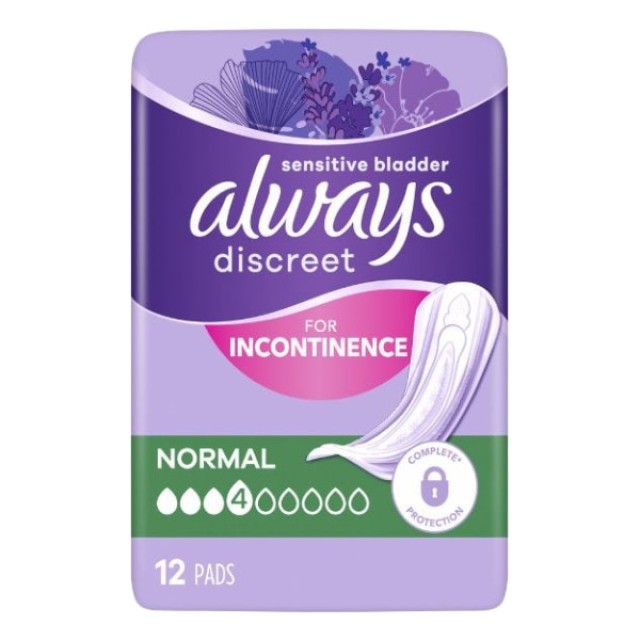 Always Discreet Normal 12 τεμάχια
