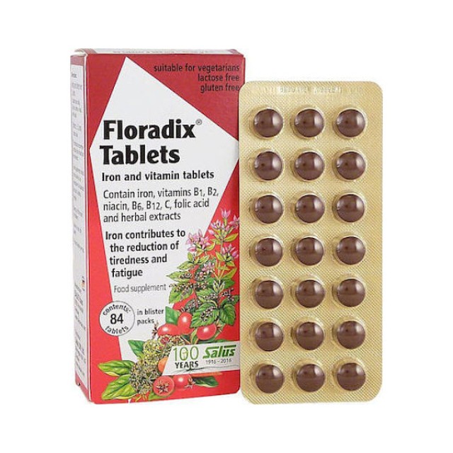 Power Health Floradix Tablets 84 tablets