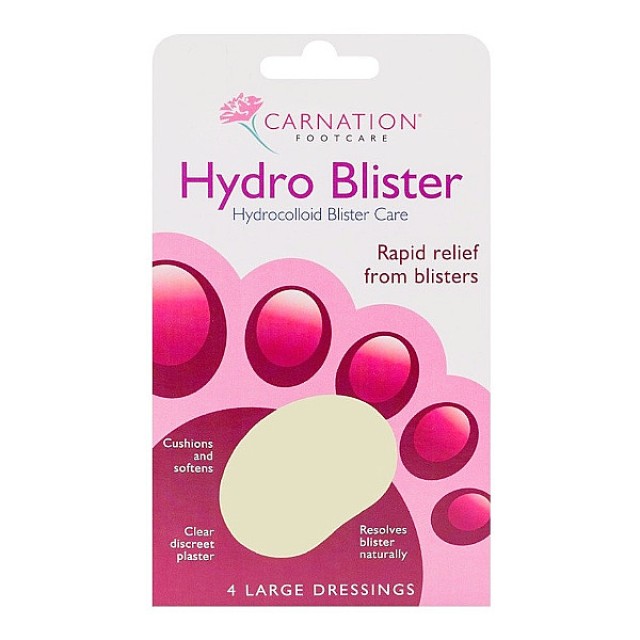 Carnation Hydrocolloid Blister Care 4 pieces