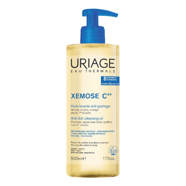 Uriage Xemose C8+ Anti-Itch Cleansing Oil 500ml