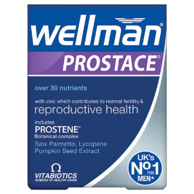Vitabiotics Wellman Prostace 60 ταμπλέτες