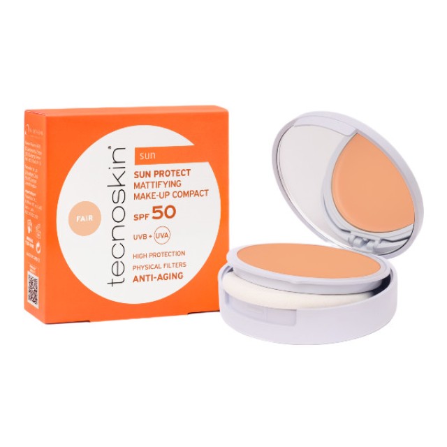 Tecnoskin Sun Protect Mattifying Make-Up Compact SPF50 Fair 10g