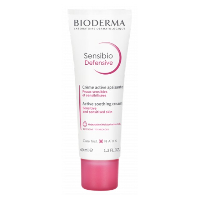 Bioderma Sensibio Defensive Light Soothing Moisturizing Cream 40ml