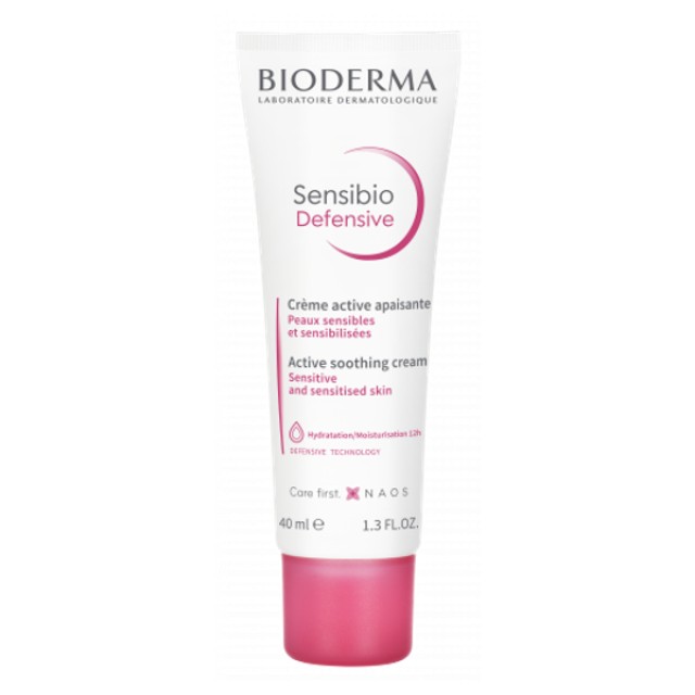 Bioderma Sensibio Defensive Light Καταπραϋντική Ενυδατική Κρέμα 40ml