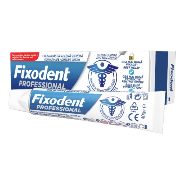 Fixodent Professional Fixing Cream for Artificial Denture 40g