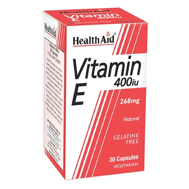 Health Aid Vitamin E 400iu 30 κάψουλες