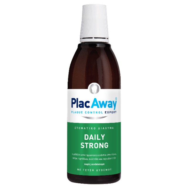 PlacAway Daily Strong Στοματικό Διάλυμα 500ml