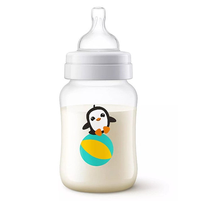 Philips Avent Anti-colic bottle Penguin 1m+ 260ml