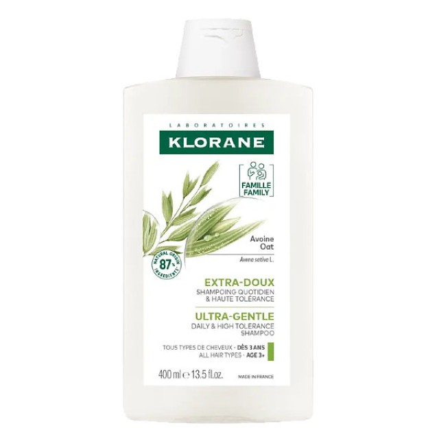 Klorane Avoine Ultra-Gentle Shampoo 400ml