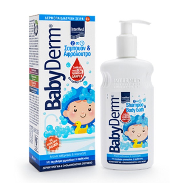 Intermed Babyderm Shampoo & Body Bath 300ml