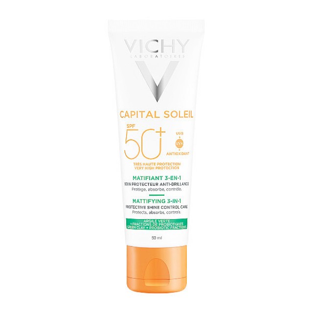 Vichy Capital Soleil Face Sunscreen 3-SE-1 Anti-Grease SFP50 50ml