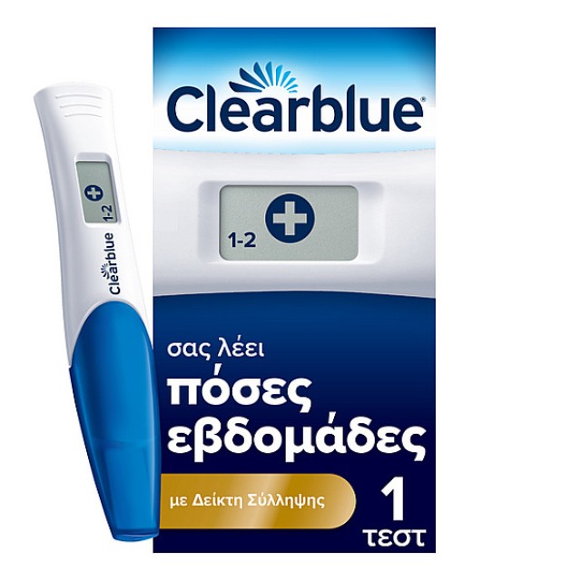 Clearblue Weeks Indicator Digital Pregnancy Test 1 τεμάχιο