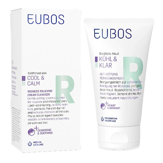 Eubos Cool & Calm Redness Relieving Cream Cleanser 150ml